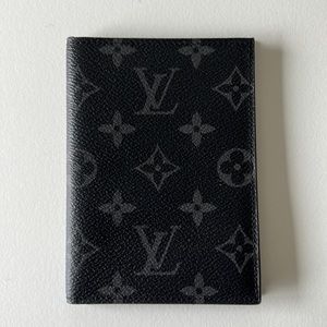 Louis Vuitton Passport Cover - Black